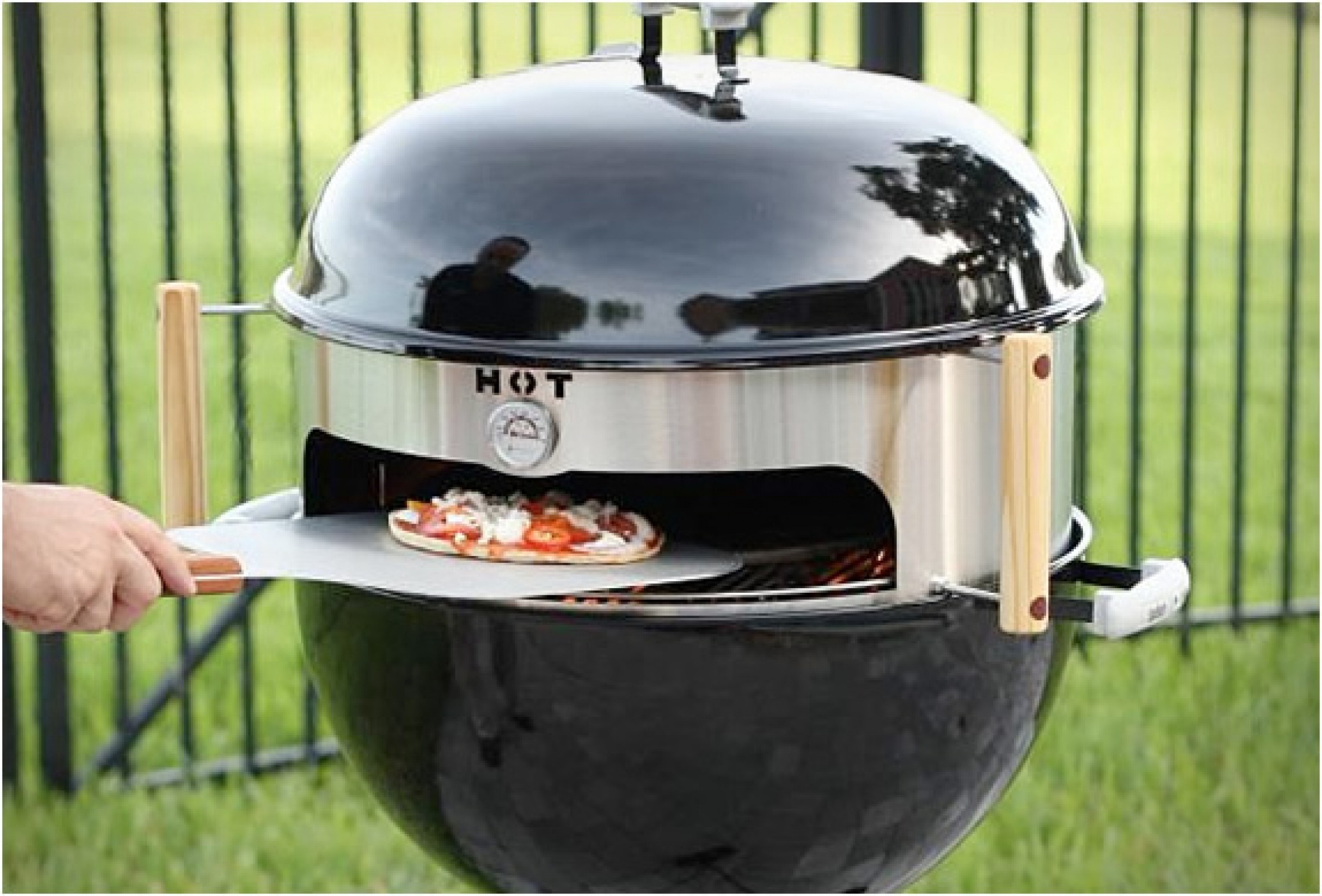 Weber kettle pizza oven outlet