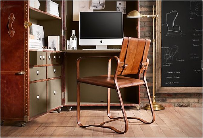 BUCKLE CHAIR | BY RESTORATION HARDWARE - Image