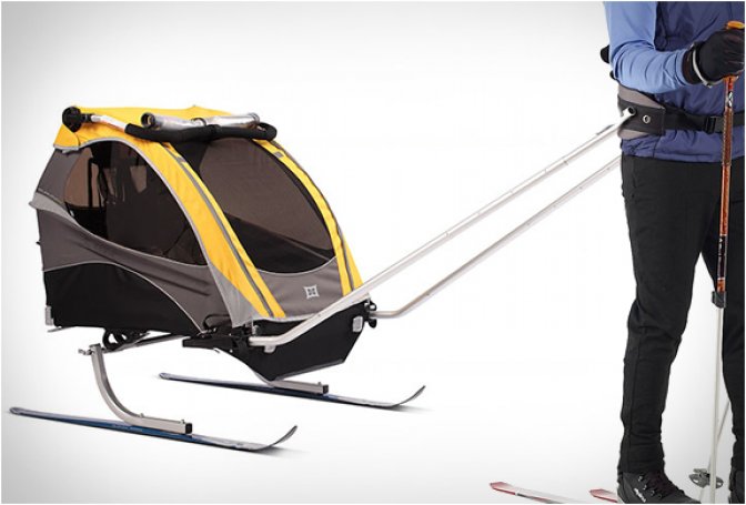 SKI CHILD TRAILER | BY BURLEY - Image