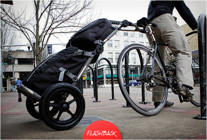TRAVOY BIKE COMMUTER TRAILER | BY BURLEY - Image