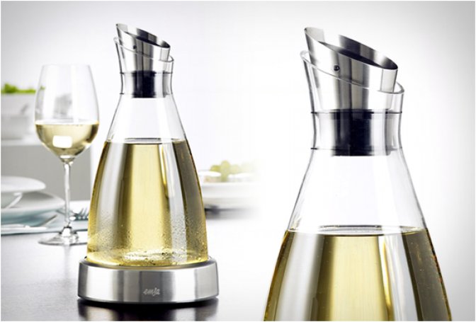 EMSA FLOW CARAFE | KEEPS YOUR WINE COOL - Image