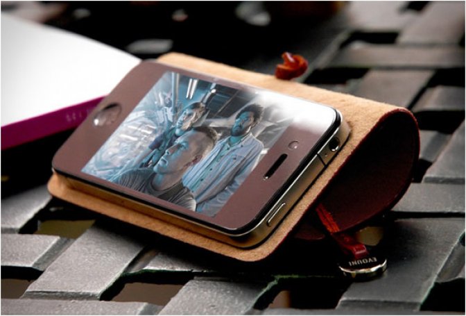 IPHONE LEATHER ARC COVER | BY EVOUNI - Image