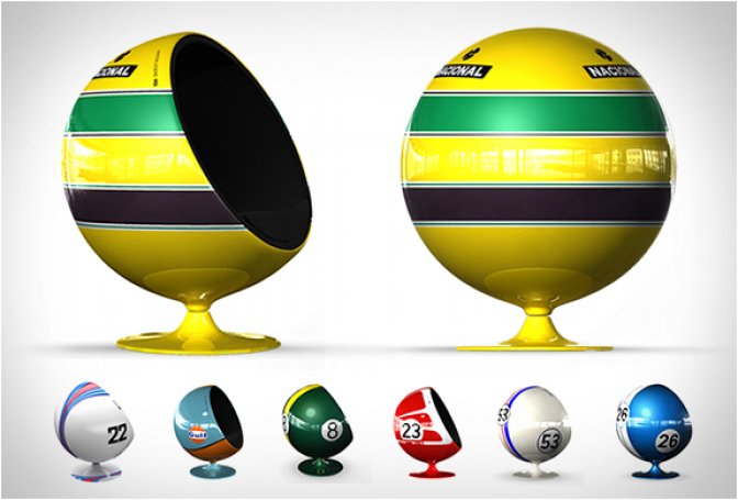 MOTORSPORT TRIBUTE EGG CHAIRS - Image