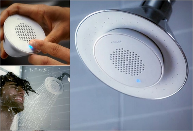 MOXIE | SHOWERHEAD & WIRELESS SPEAKER - Image