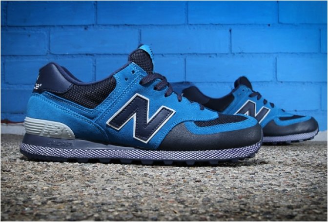 NEW BALANCE 574 BLUE/NAVY - Image
