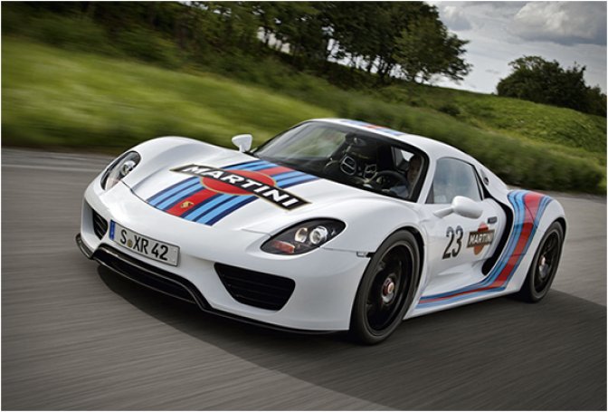 PORSCHE 918 SPYDER X MARTINI RACING - Image
