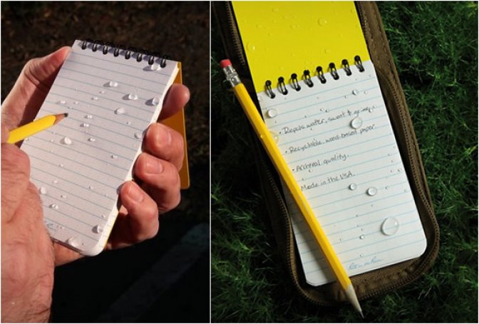 ALL-WEATHER WRITING NOTEBOOKS - Image