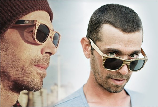 SK8 SHADES | MADE FROM RECYCLED SKATEBOARDS - Image