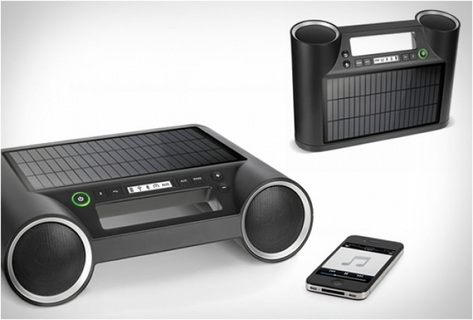 SOLAR POWERED WIRELESS SPEAKER - Image