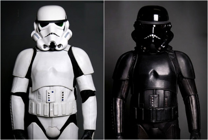 STORMTROOPER MOTORCYCLE SUIT - Image
