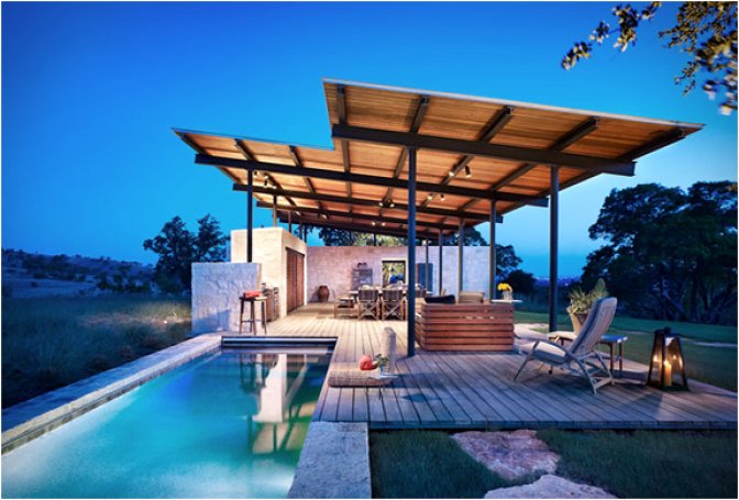 STORY POOL HOUSE | BY LAKE FLATO ARCHITECTS - Image