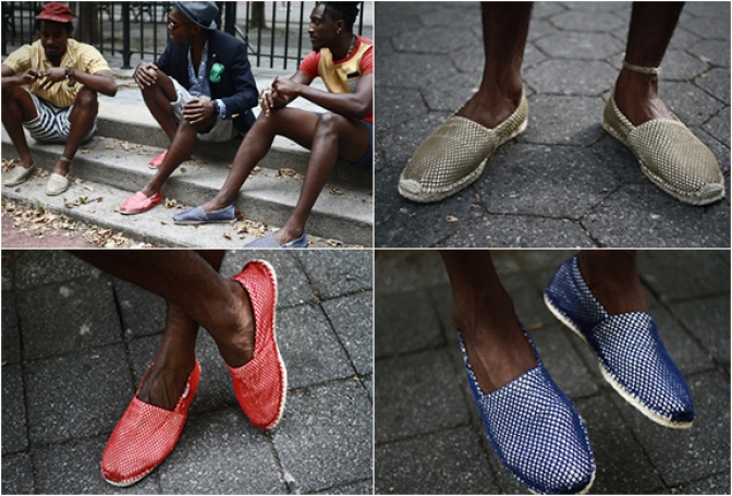 STREET ETIQUETTE X SOLUDOS MESH NET ESPADRILLES - Image