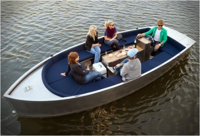 STROOM | ALUMINUM ELECTRIC BOAT - Image