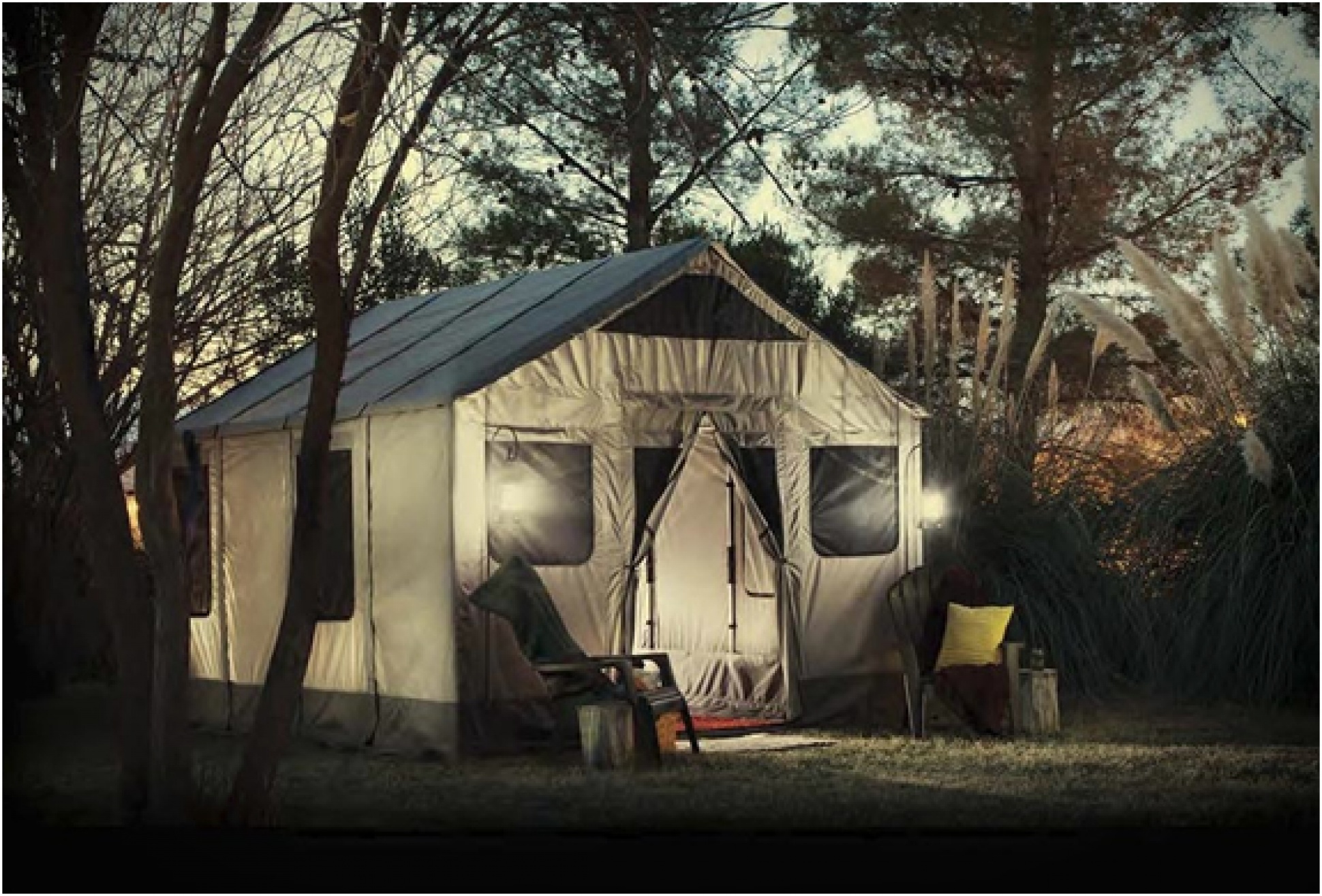 Barebones safari tent hot sale