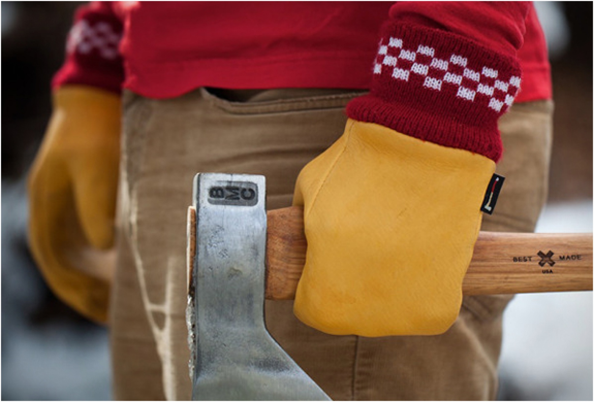 Elkskin Chopper Mitts | By Best Made Company | Image