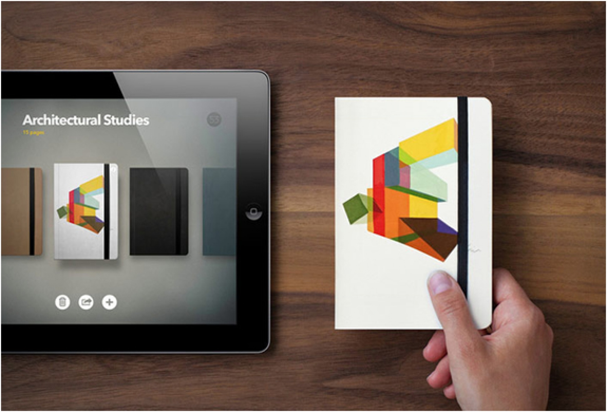 Book | By Fiftythree X Moleskine | Image