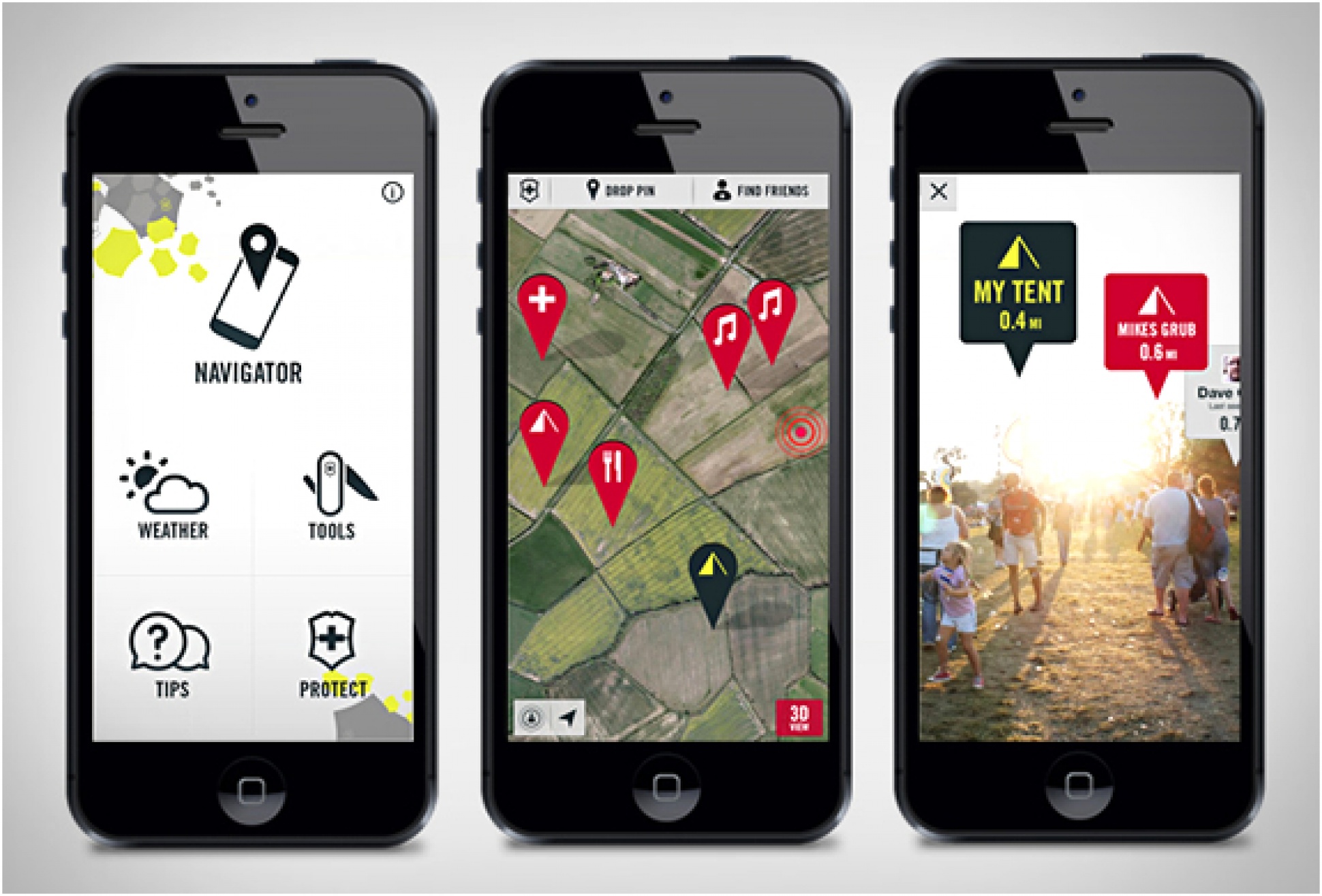 Festival Ready App | By Victorinox | Image