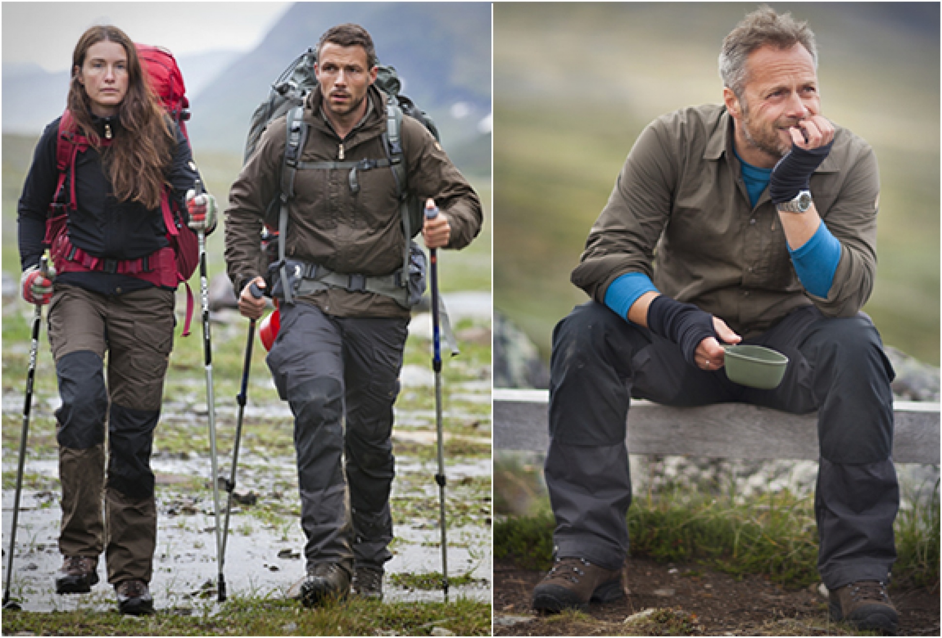 Vidda Pro Trekking Trousers By Fjallraven