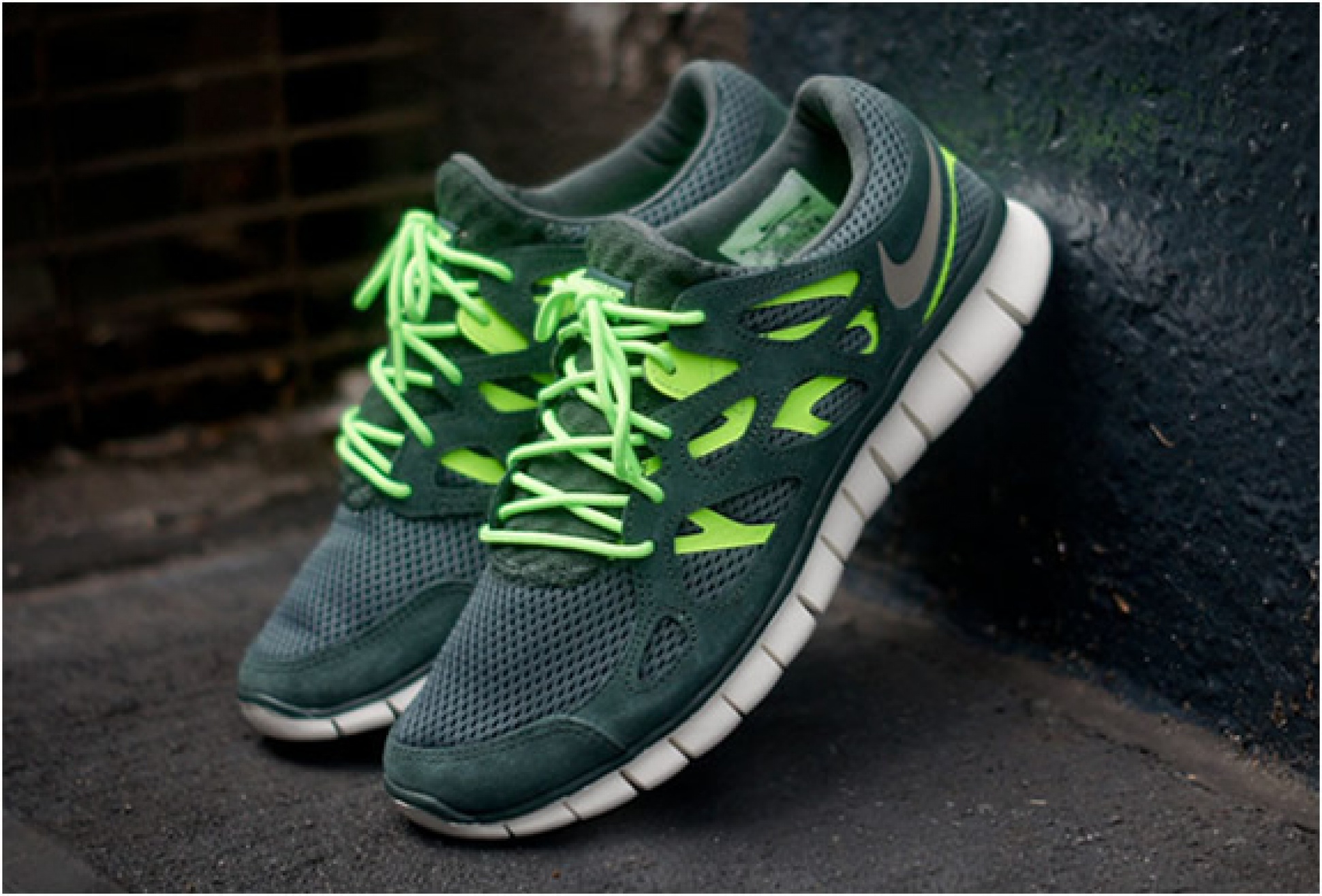 Nike Free Run 2 Vintage Green