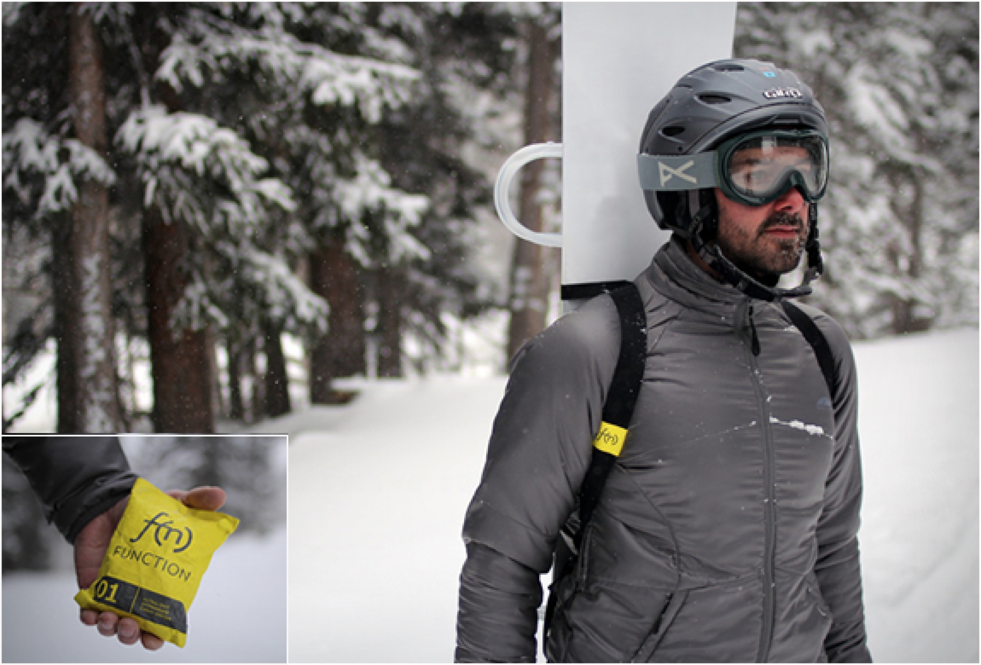 Ultralight Snowboard Carry System | Image