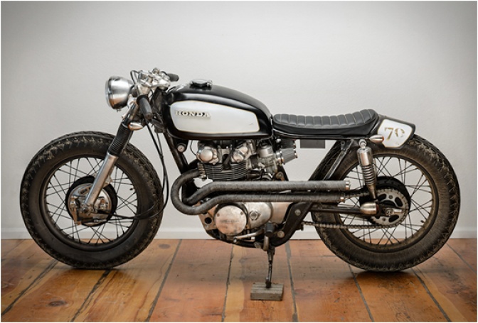 1970 HONDA CL450 | BY SPIN CYCLE INDUSTRIES - Image