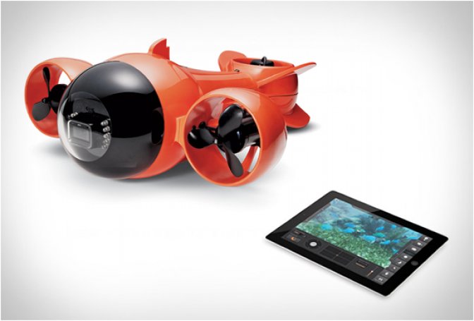 AQUABOTIX HYDROVIEW | IPAD SUBMARINE CAMCORDER - Image