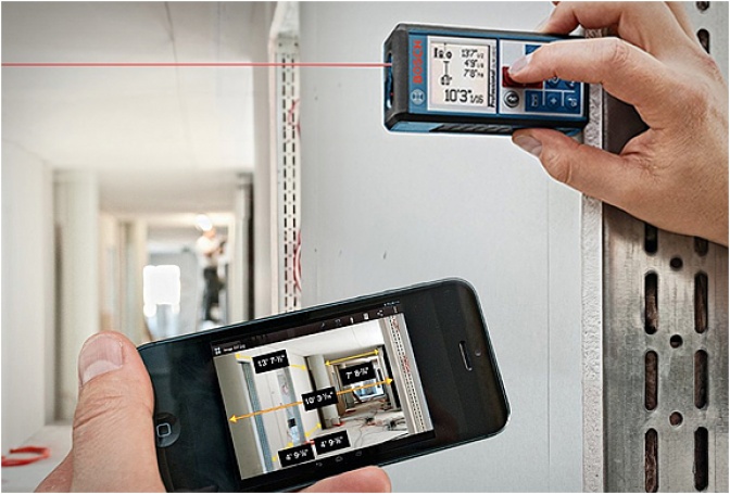 BOSCH GLM 100 C LASER MEASURE - Image