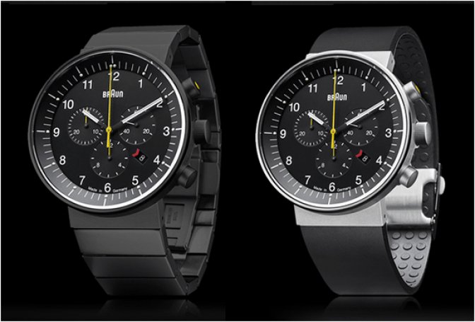 BRAUN BN0095 CHRONO WATCH - Image