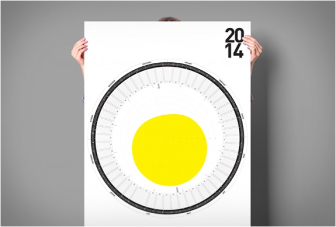 CIRCULAR CALENDAR - Image
