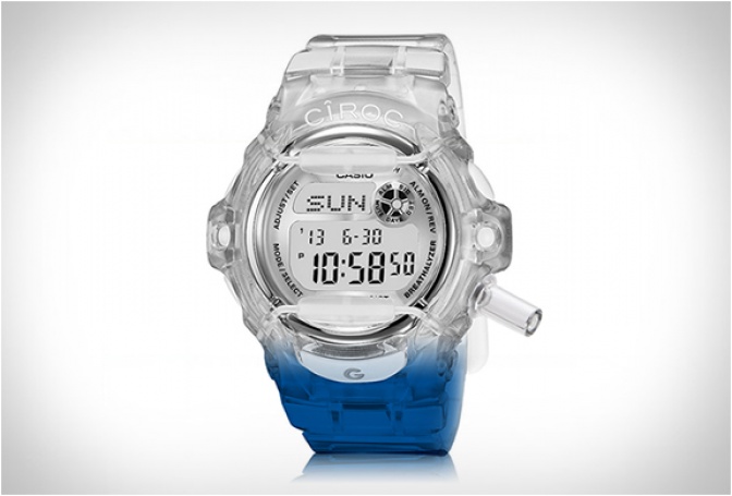 CIROC X CASIO G-SHOCK BREATHALYZER WATCH - Image