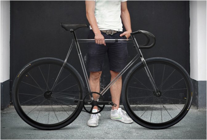 CLARITY BIKE | TRANSPARENT BIKE BY DESIGNAFFAIRS - Image