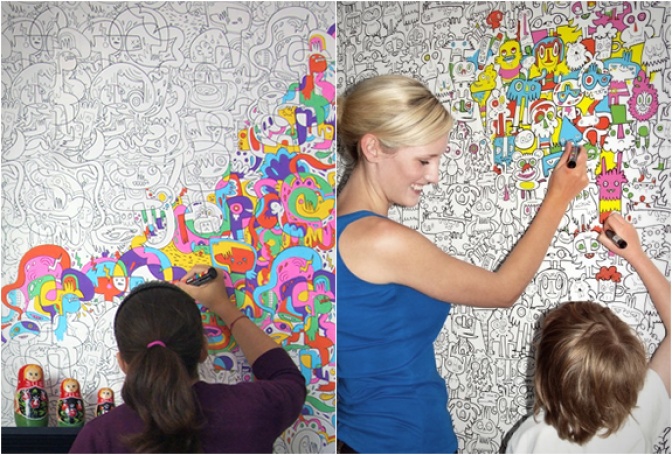 COLOR-IN WALLPAPER - Image