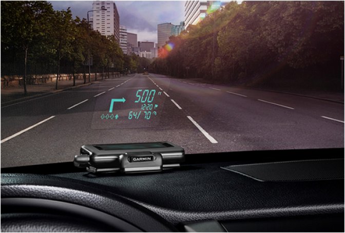 HEAD-UP DISPLAY | BY GARMIN - Image