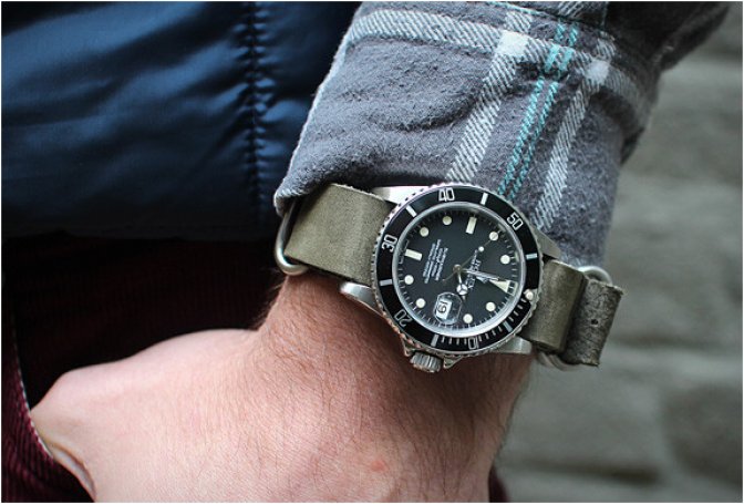 HORWEEN LEATHER NYC NATO WATCH STRAPS - Image