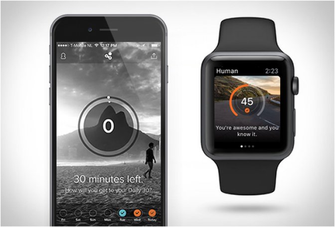 HUMAN | SIMPLE FITNESS TRACKING APP - Image