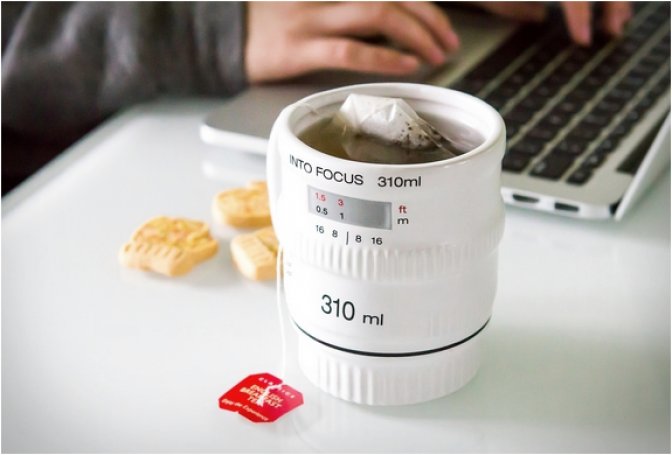 Get Into Focus Ceramic Lens Mug - Image