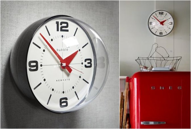 NEWGATE BUBBLE WALL CLOCK - Image