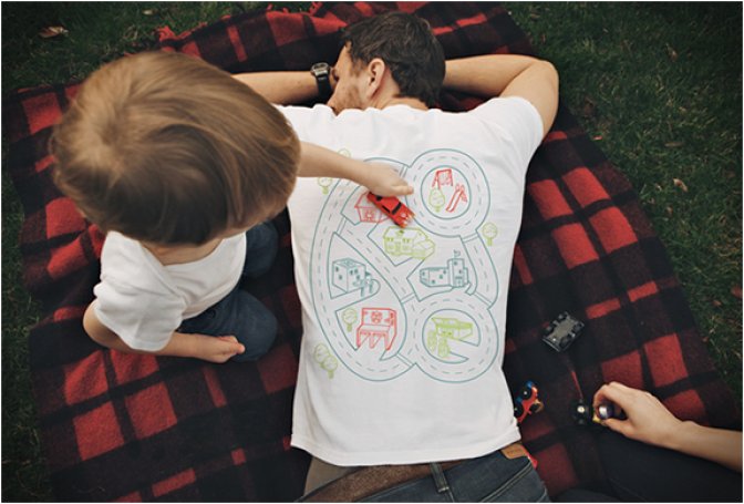PLAY MAT BACK MASSAGE T-SHIRT - Image
