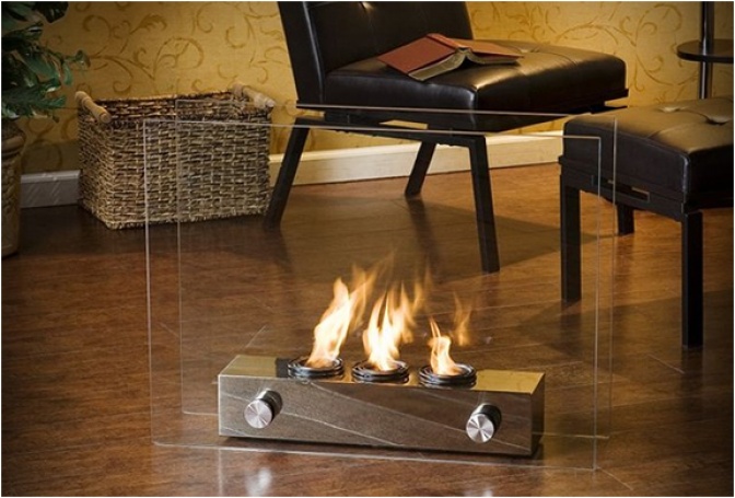 PORTABLE GEL FIREPLACE - Image