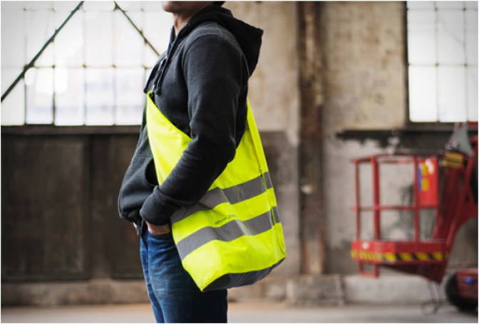 REFLECTIVE BIKER BAGS | BY SPUTNIK ZURICH - Image