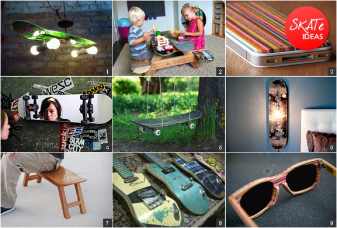 RECYCLED SKATEBOARD PRODUCTS - Image