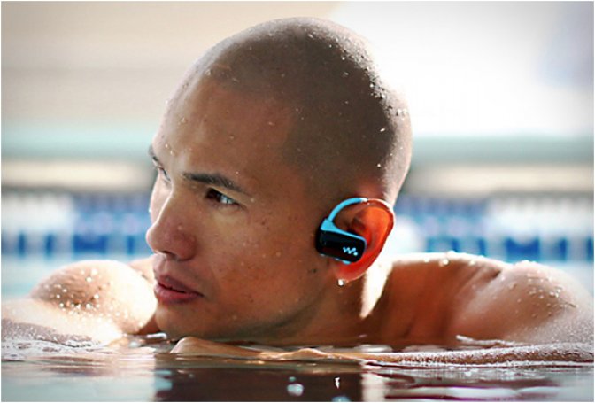 SONY WATERPROOF MP3 PLAYER - Image
