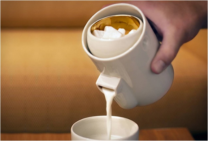 NEWTON MILK & SUGAR SET | BY TONFISK - Image