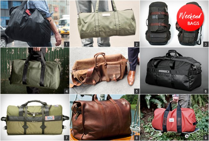 WEEKEND BAGS - Image