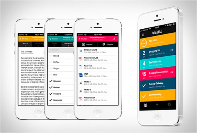 WISELIST APP - Image