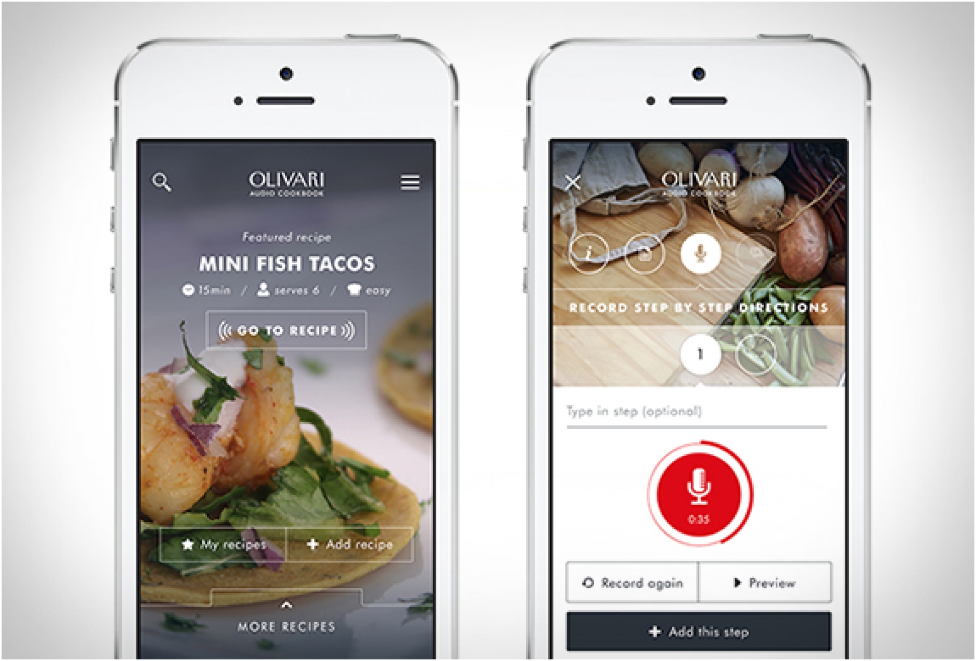 Olivari Audio Cookbook | Image