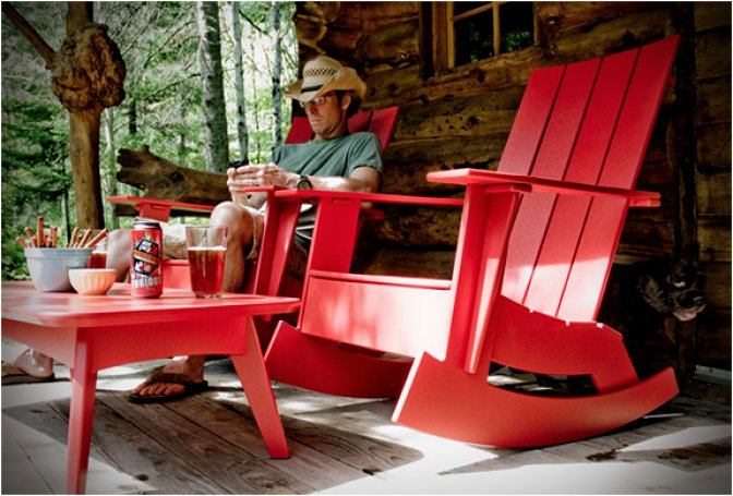ADIRONDACK ROCKER | BY LOLL DESIGNS - Image