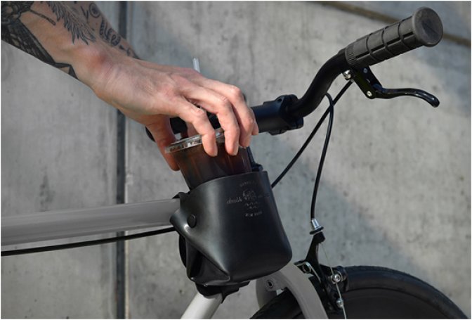 BICYCLE CUP HOLDER | BY DEATH AT SEA - Image
