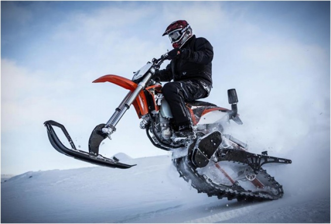 DIRT BIKE SNOW KIT - Image