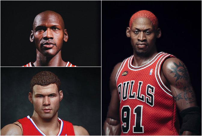 HYPER REALISTIC NBA COLLECTION | BY ENTERBAY - Image